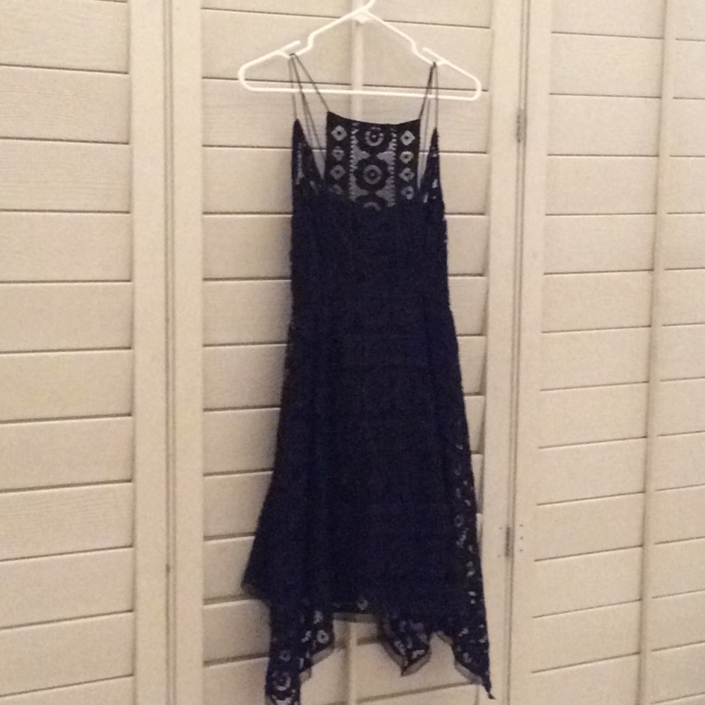 NWT Free People Just Like Honey Lace Black Dress - Picture 7 of 8